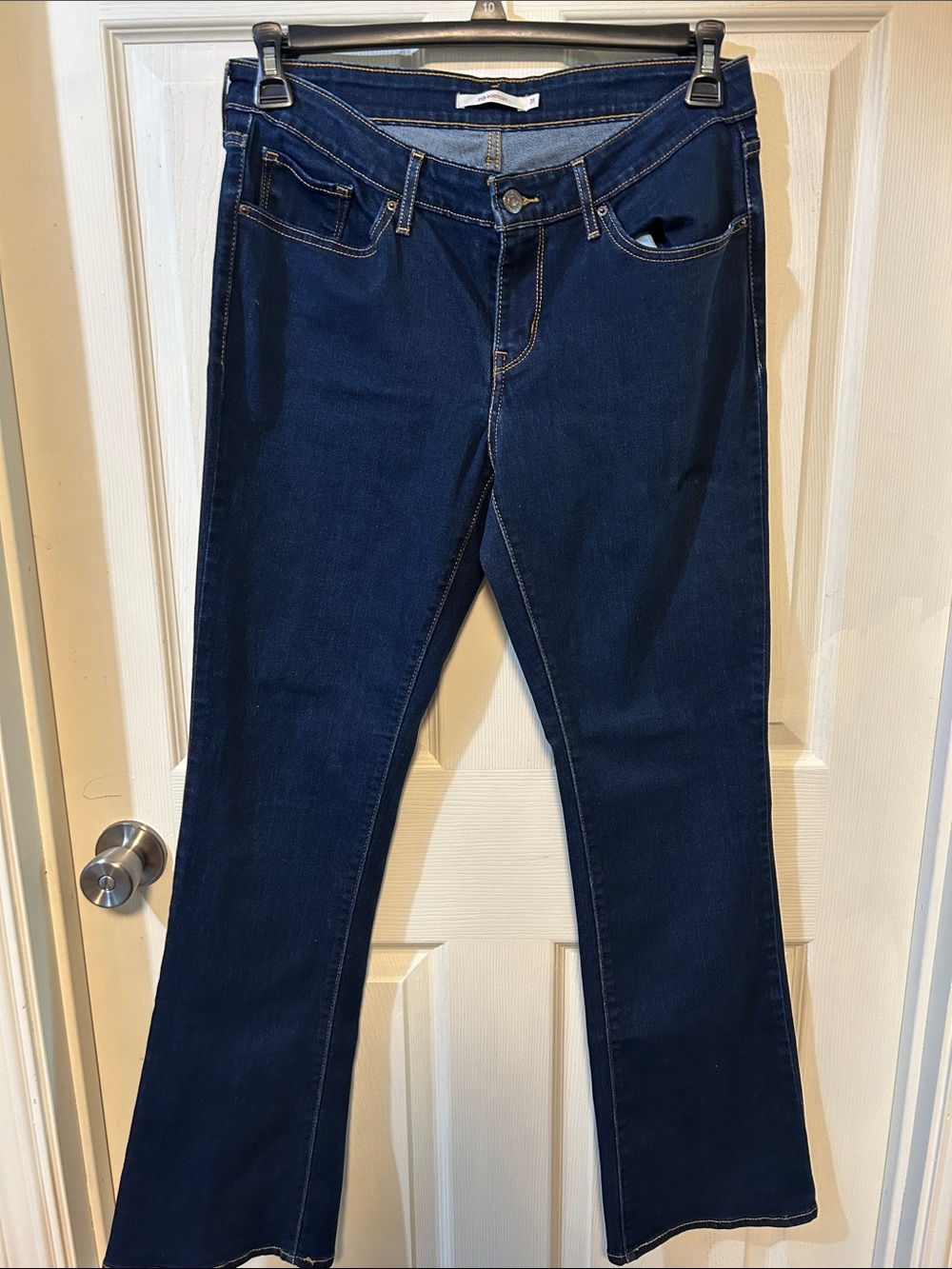 Women’s Dark Blue Stretch Bootcut Jeans